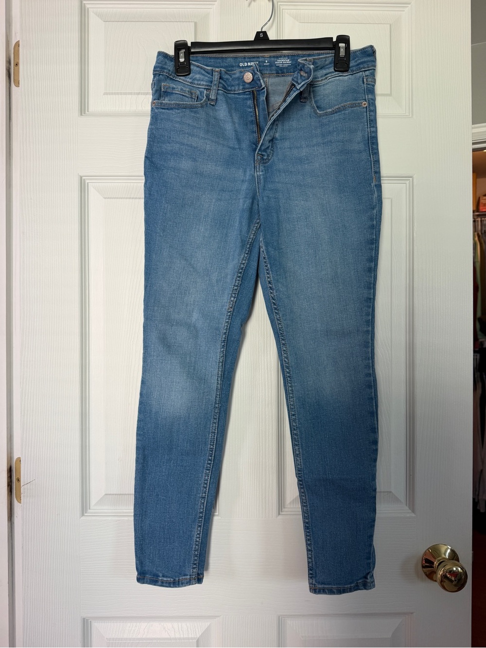 Old Navy Women's Skinny Jeans - Light Blue Wash